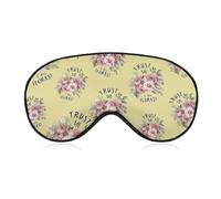 Trust Me I Am A Florist Blackout Sleep Mask for Side Sleeper Soft Covers for Travel Essentials Nap