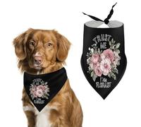 Trust Me I Am A Florist Dog Bandana Pet Scarf for Small Medium Large Dogs Triangle Bibs Photo Prop Gift