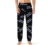 Trust Me I Am From The 80s Men's Pajama Pants Lightweight Pjs Bottoms Lounge Pants Sleepwear Soft