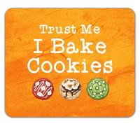 Trust Me I Bake Cookies Baking Baker Biscuits Mouse Mat Pad 24cm x 19cm