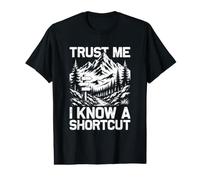 Trust me i Know a Shortcut Mountaineer Funny Hiking Hiker Value Graphic T-Shirt