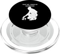 Trust me, I know my mushrooms Gardener PopSockets PopGrip for MagSafe