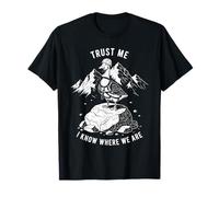Trust Me I Know Where We are Climbing T-Shirt
