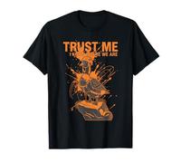 Trust Me I Know Where We are Duck Rock Climbing T-Shirt
