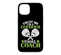 Trust me I´m a Certified Padel Coach Case for iPhone 13