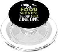 Trust Me I’m A Molecular Gastronomy Food Scientist PopSockets PopGrip for MagSafe