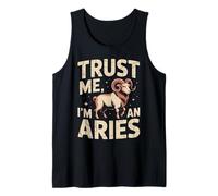 Trust Me I’m an Aries Cosmic Zodiac Tank Top