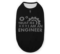Trust Me I M an Engineer Dog Shirts Summer Pet T-Shirts Soft Sleeveless Tank Top Pet Clothes for Small Puppy and Cats