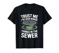 Trust Me I’ve Seen Worse Things Funny Wastewater Operator T-Shirt