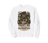 Trust Me I Watched Documentary Once Raccoon Plant Lovers Sweatshirt