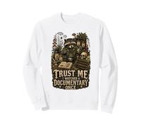 Trust Me I Watched Documentary Once Raccoon Plant Lovers Sweatshirt