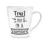 Trust Me I'm A Barrister 12oz Latte Mug Cup