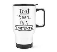 Trust Me I'm A Barrister Travel Mug Cup with Handle