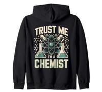 Trust Me I'm A Chemist Funny Science Chemistry Zip Hoodie