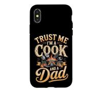 Trust Me I'm A Cook And A Dad Fathers Day Case for iPhone X/XS
