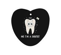 Trust Me I'm A Dentist Car Air Freshener Decorative Hanging Aromatherapy Tablets for Car Trucks Love form