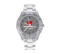 Trust Me I'm A Dentist Quartz Watch Alloy Watch Dress Decorative for Business Men Women with Design Pattern Print