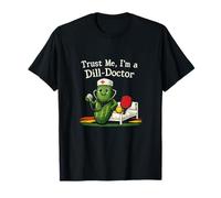 Trust Me Im a Dill-Doctor Pickleball Retro Graphic T-Shirt