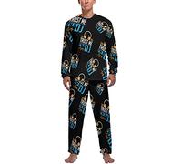 Trust Me I'm A DJ Men's Pyjamas Set Long Sleeve Sleepwear Soft 2 Piece Lounge Sets Pjs M