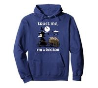 Trust Me I'm A Doctor Funny Death Medieval Plague Doctor Pullover Hoodie