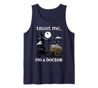 Trust Me I'm A Doctor Funny Death Medieval Plague Doctor Tank Top