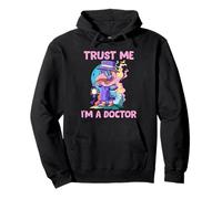 Trust Me Im A Doctor Pastel Goth Plague Doctor Pullover Hoodie