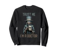 Trust Me Im A Doctor Plague Doctor Creepy Sweatshirt