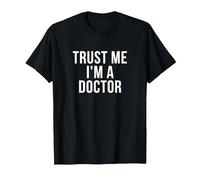 Trust Me I'm a Doctor T-Shirt, Men, Black, 6X-Large