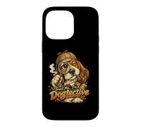 Trust Me, I'm a Dogtective! Funny Detective Dog Case for iPhone 14 Pro Max