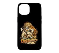 Trust Me, I'm a Dogtective! Funny Detective Dog Case for iPhone 15