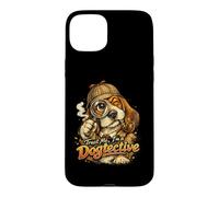 Trust Me, I'm a Dogtective! Funny Detective Dog Case for iPhone 15 Plus