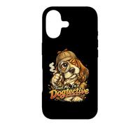 Trust Me, I'm a Dogtective! Funny Detective Dog Case for iPhone 17