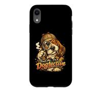 Trust Me, I'm a Dogtective! Funny Detective Dog Case for iPhone XR