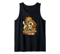 Trust Me, I'm a Dogtective! Funny Detective Dog Tank Top