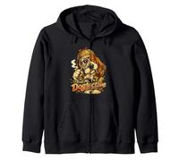Trust Me, I'm a Dogtective! Funny Detective Dog Zip Hoodie