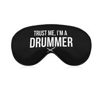 Trust Me, I'm A Drummer Sleep Eye Mask Cute Blindfold Eye Covers Eyeshade for Women Men Gifts