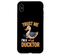 Trust Me I'm A Ducktor Funny Nurse Doctor Case for iPhone XS Max