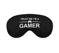 Trust ME I'm A Gamer Eye Mask with Adjustable Strap for Men and Women Night Sleeping Travel Nap