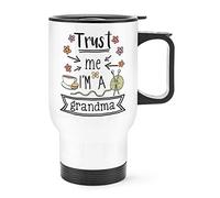 Trust Me I'm A Grandma Travel Mug Cup with Handle