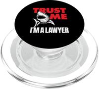TRUST ME I'M A LAWYER - funny shark retro law school student PopSockets PopGrip for MagSafe