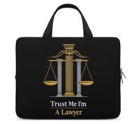Trust Me Im A Lawyer Laptop Sleeve Case with Carry Handle Waterproof Protective Computer Cover 10-17 Inch for Office Travel