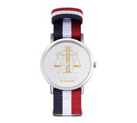 Trust Me Im A Lawyer Nylon Wrist Watches Braided Stra Non-Scale Casual Watch for Work Workout