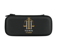 Trust Me Im A Lawyer Storage Bag Compatible with Switch Portable Carrying Case Protector Bags with 15 Games Accessories