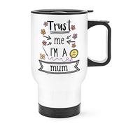 Trust Me I'm A Mum Travel Mug Cup with Handle