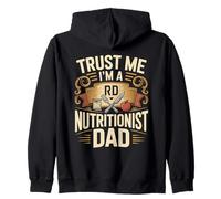 Trust Me I'm A Nutritionist Dad Zip Hoodie