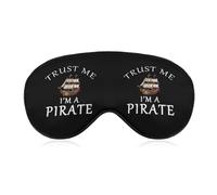 Trust Me I'm A Pirate Sleep Mask Soft Eye Mask Eye Cover Eyeshade Blindfold with Adjustable Strap