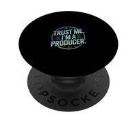 Trust Me Im A Producer Music Studio DJ Life PopSockets Adhesive PopGrip