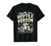Trust Me I'm a Reptile Person Caiman Exotic Pet T-Shirt