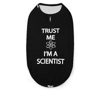 Trust Me I'm A Scientist Pets Shirt Vest Cute Dog Tank Top Soft Sleeveless T-Shirt for Puppy Kitty Cats S