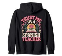 Trust me I'm a Spanish Teacher Zip Hoodie